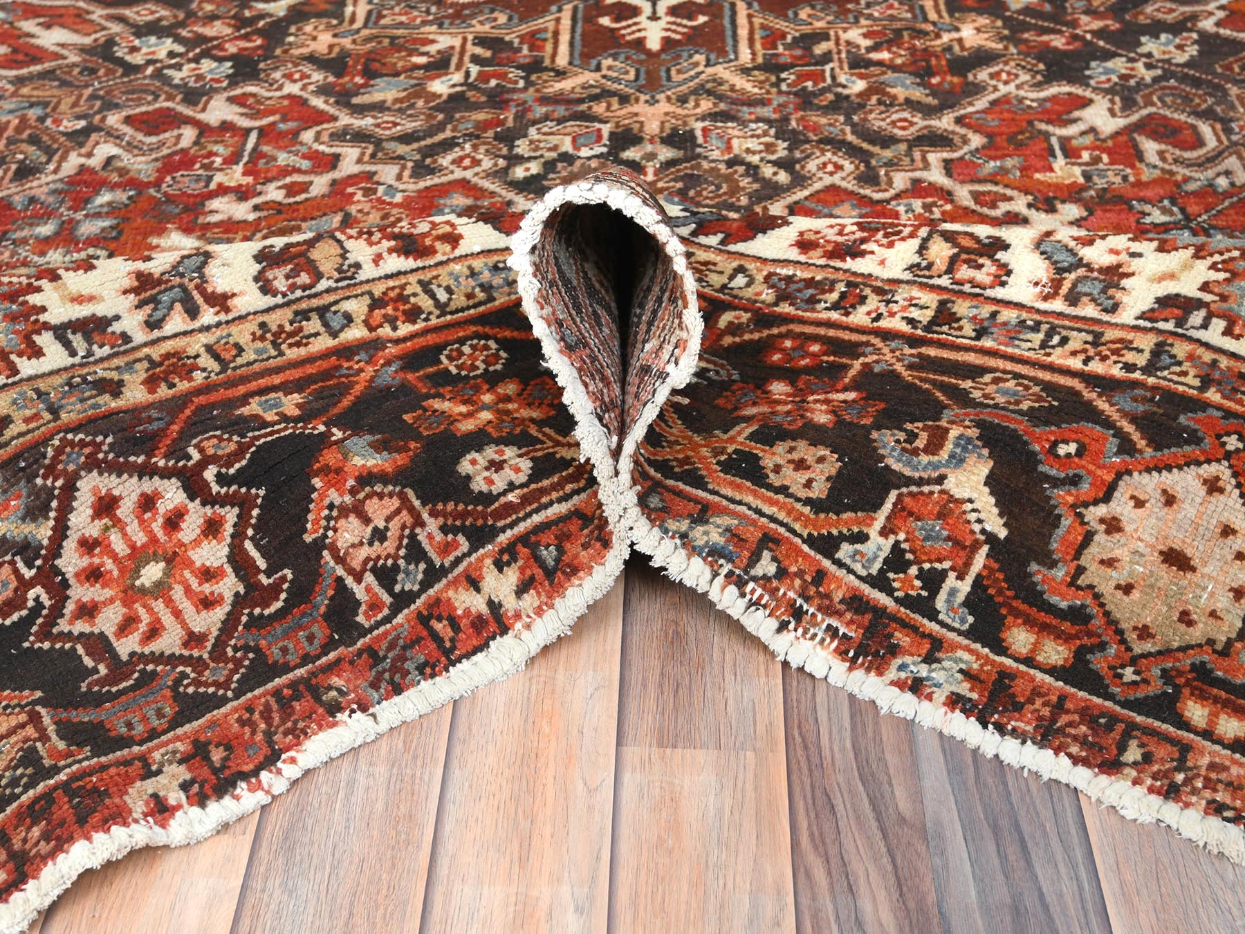 Overdyed & Vintage Rugs LUV741303